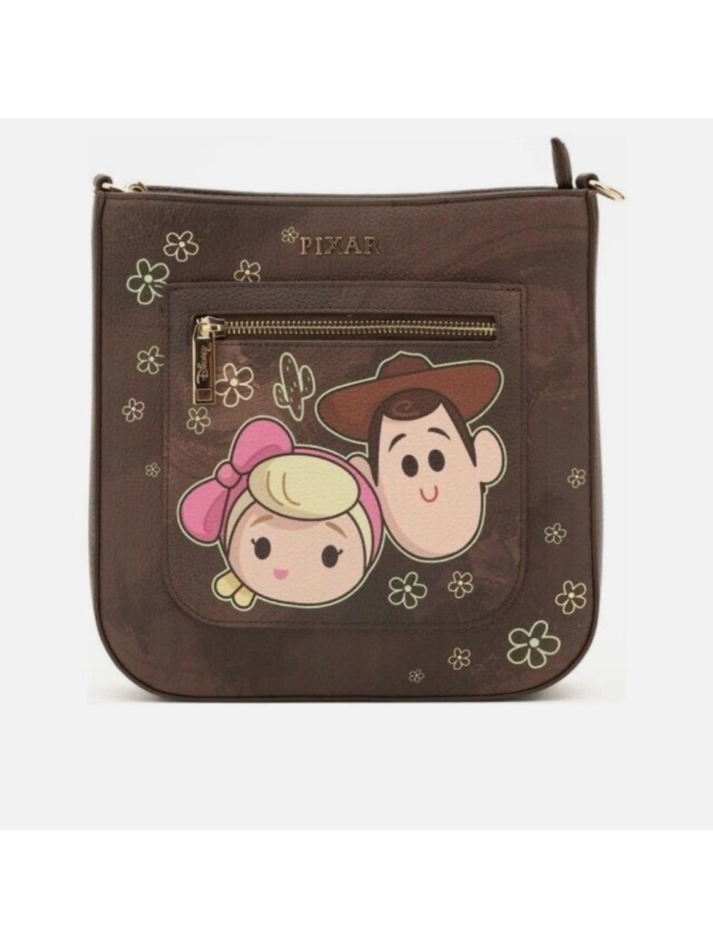 NWT PIXAR Brown Crossbody Bag Toy Story